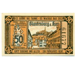 50 пфеннигов 1920 года Германия — Бланкенбург (Нотгельд) — Фото №1