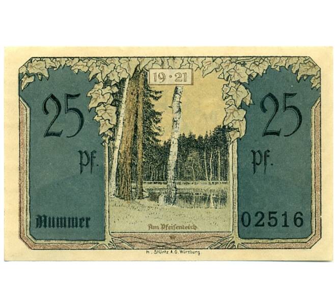 Банкнота 25 пфеннигов 1921 года Германия — Бланкенхайн (Нотгельд) (Артикул: K10-11426) — Фото №1