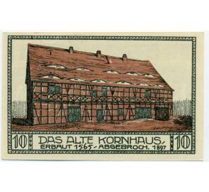 10 пфеннигов 1921 года Германия — Биттерфельд (Нотгельд) — Фото №2