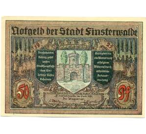 50 пфеннигов 1921 года Германия — Финстервальде (Нотгельд) — Фото №2