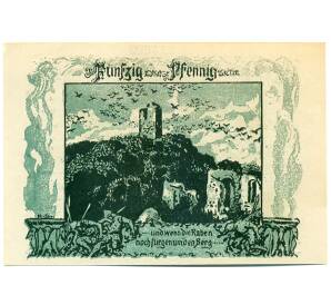 50 пфеннигов 1921 года Германия — Франкенхаузен (Нотгельд)