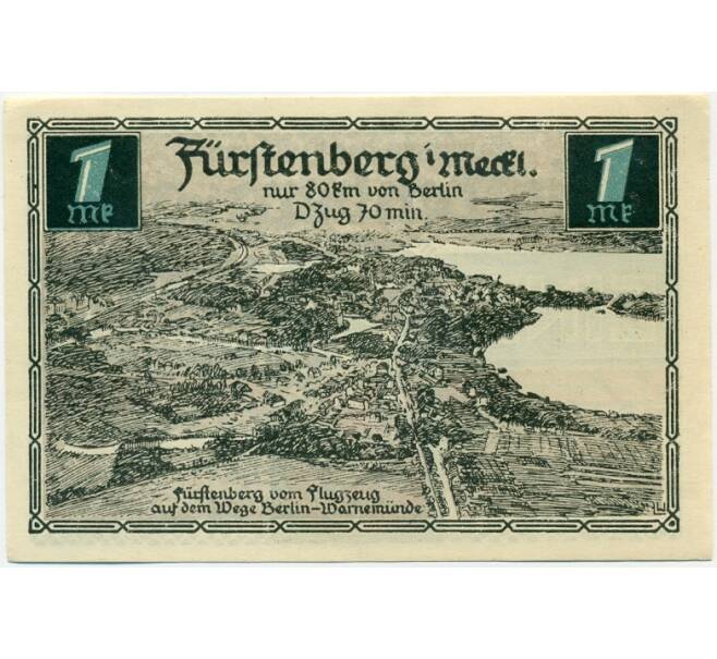Банкнота 1 марка 1921 года Германия — Фюрстенберг (Нотгельд) (Артикул: K10-11464) — Фото №2
