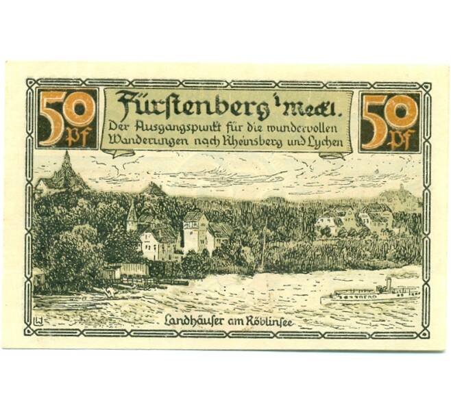 Банкнота 50 пфеннигов 1921 года Германия — Фюрстенберг (Нотгельд) (Артикул: K10-11466) — Фото №2