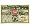 Банкнота 75 пфеннигов 1921 года Германия — Фюрстенберг (Нотгельд) (Артикул: K10-11467) — Фото №1