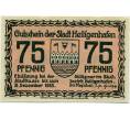 Банкнота 75 пфеннигов 1921 года Германия — Хайлигендамм (Нотгельд) (Артикул: K10-11501) — Фото №1