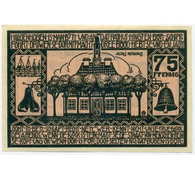 Банкнота 75 пфеннигов 1921 года Германия — Хайлигендамм (Нотгельд) (Артикул: K10-11501) — Фото №2