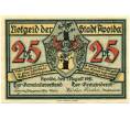 Банкнота 25 пфеннигов 1921 года Германия — Апольда (Нотгельд) (Артикул: K10-11507) — Фото №1