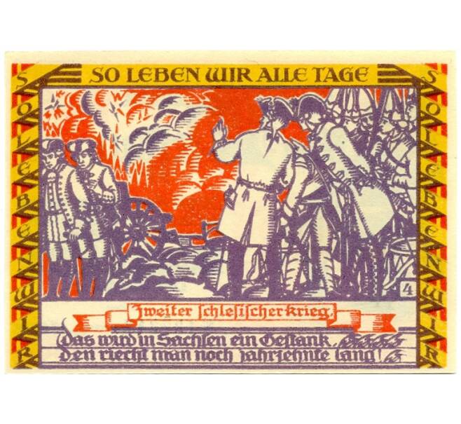 Банкнота 50 пфеннигов 1921 года Германия — Дессау (Нотгельд) (Артикул: K10-11520) — Фото №2