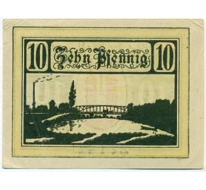 10 пфеннигов 1921 года Германия — Есниц (Нотгельд) — Фото №2