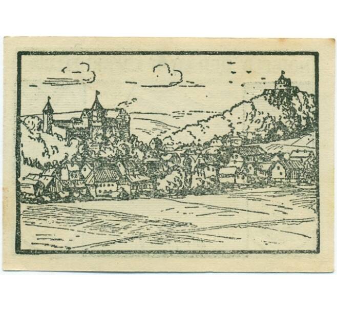 Банкнота 25 пфеннигов 1921 года Германия — Кранихфельд (Нотгельд) (Артикул: K10-11525) — Фото №2