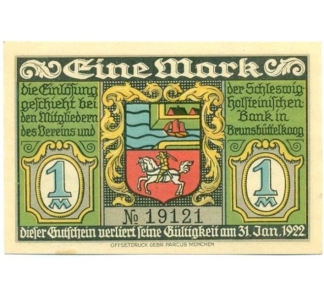 Банкнота 1 марка 1922 года Германия — Брунсбюттель (Нотгельд) (Артикул: K10-11532) — Фото №1