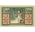 Банкнота 50 пфеннигов 1922 года Германия — Кельн (Нотгельд) (Артикул: K10-11537) — Фото №1