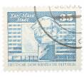 Почтовая марка 35 пфеннигов 1973 года Восточная Германия (ГДР) «Памятник Карлу Марксу» (Артикул: T11-34196) — Фото №1