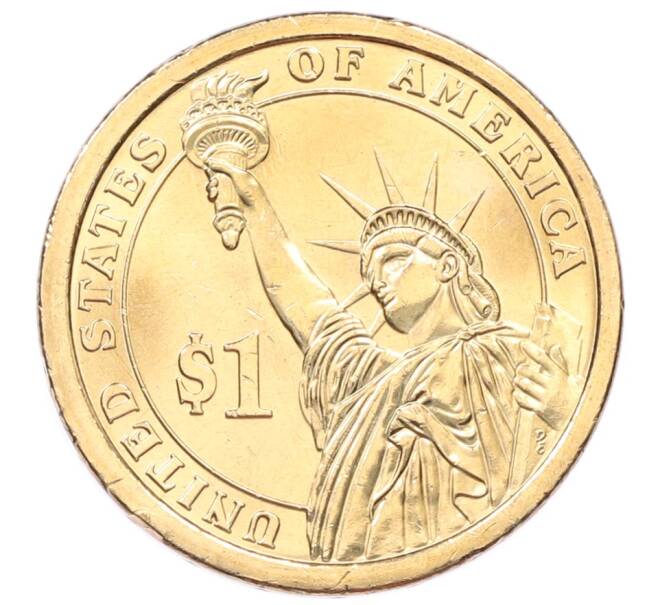 Монета 1 доллар 2009 года (P) США «10-й президент США Джон Тайлер» (Артикул: K12-75741) — Фото №2