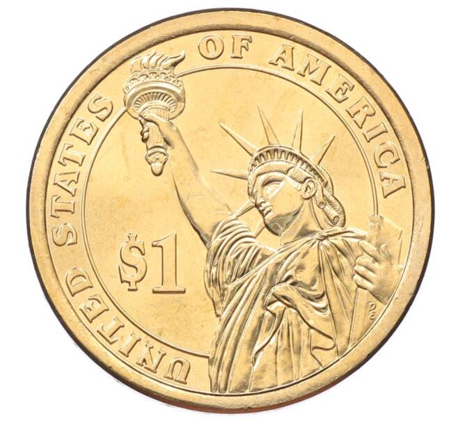 Монета 1 доллар 2014 года (D) США «31-й президент США Герберт Гувер» (Артикул: K12-75762) — Фото №2