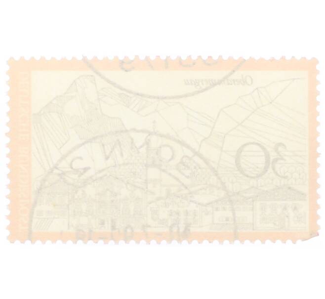 30 пфеннигов 1970 года Западная Германия (ФРГ) «Туризм — Обераммергау» (Артикул: T11-34296) — Фото №2