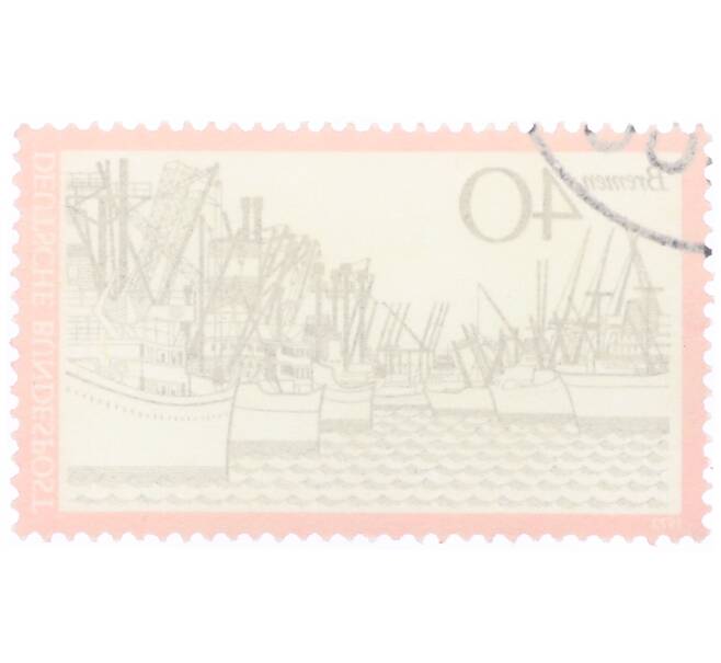 40 пфеннигов 1973 года Западная Германия (ФРГ) «Туризм — Бремен» (Артикул: T11-34308) — Фото №2