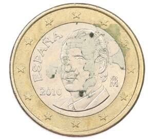 1 евро 2010 года Испания — Фото №1