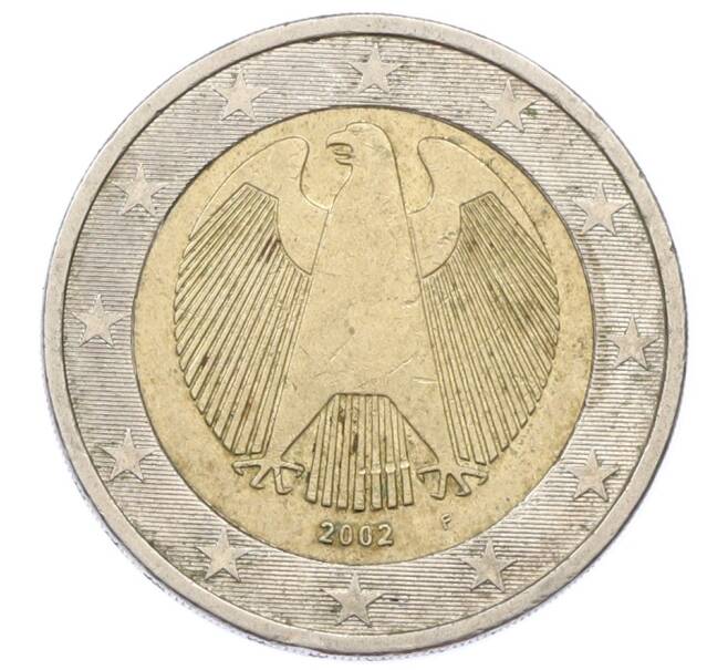 Монета 2 евро 2002 года F Германия (Артикул: T11-34350) — Фото №1