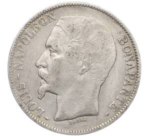 5 франков 1852 года A Франция — Фото №2