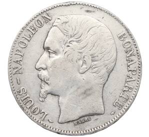 5 франков 1852 года A Франция — Фото №2