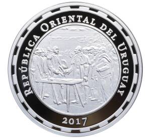1000 песо 2017 года Уругвай «150 лет Национальной торговой палате Уругвая» — Фото №1