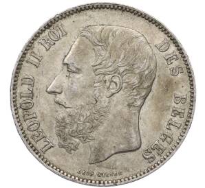 5 франков 1874 года Бельгия — Фото №2