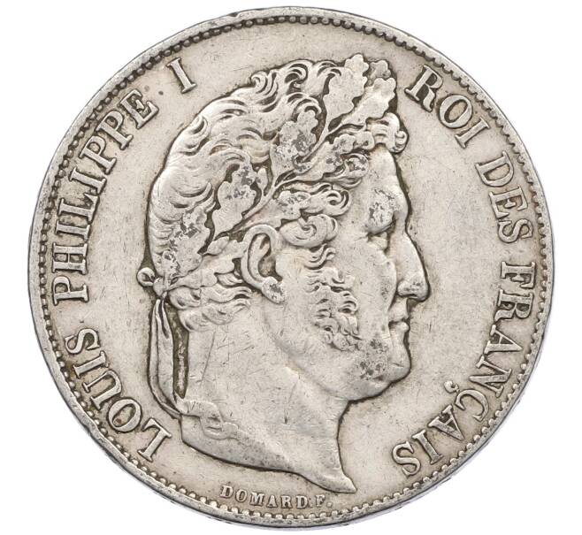 Монета 5 франков 1848 года A Франция (Артикул: K10-11622) — Фото №2