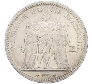 5 франков 1873 года A Франция — Фото №2