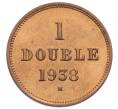 Монета 1 дубль 1938 года Гернси (Артикул: K10-11710) — Фото №1