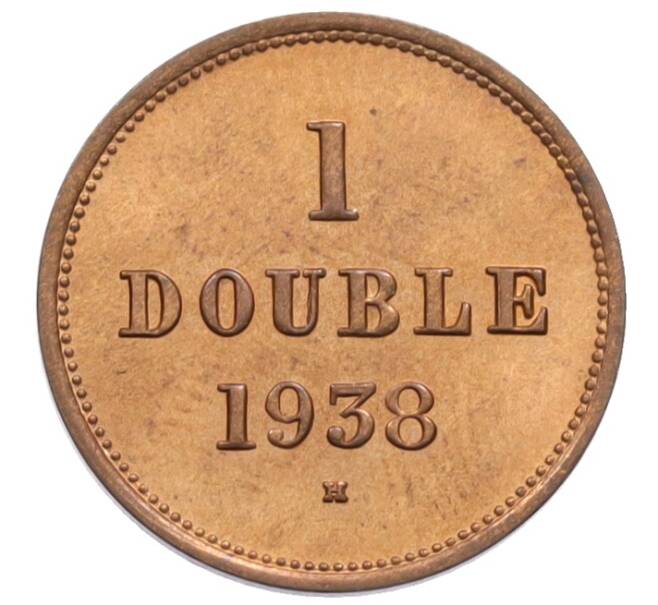 Монета 1 дубль 1938 года Гернси (Артикул: K10-11710) — Фото №1