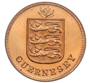 1 дубль 1938 года Гернси — Фото №2