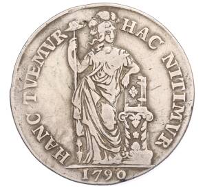 1 гульден 1790 года Нидерланды — провинция Голландия — Фото №1
