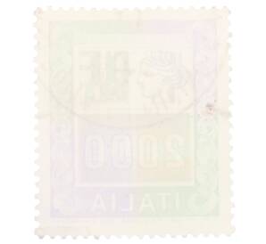 Почтовая марка 2000 лир 1979 года Италия — Фото №2