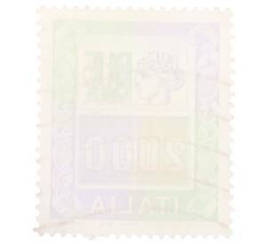 Почтовая марка 2000 лир 1979 года Италия — Фото №2