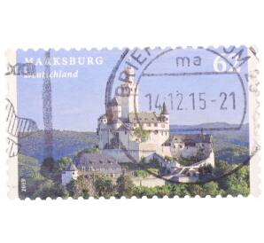 Почтовая марка 62 евроцента 2015 года Германия «Замки и дворцы — Марксбург»