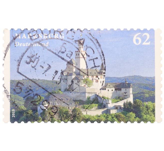 Почтовая марка 62 евроцента 2015 года Германия «Замки и дворцы — Марксбург» (Артикул: T11-34483) — Фото №1
