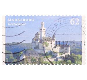 Почтовая марка 62 евроцента 2015 года Германия «Замки и дворцы — Марксбург»