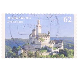 Почтовая марка 62 евроцента 2015 года Германия «Замки и дворцы — Марксбург»