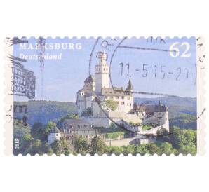 Почтовая марка 62 евроцента 2015 года Германия «Замки и дворцы — Марксбург»