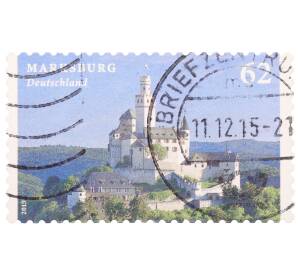 Почтовая марка 62 евроцента 2015 года Германия «Замки и дворцы — Марксбург»