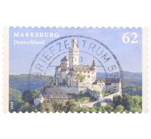 Почтовая марка 62 евроцента 2015 года Германия «Замки и дворцы — Марксбург»