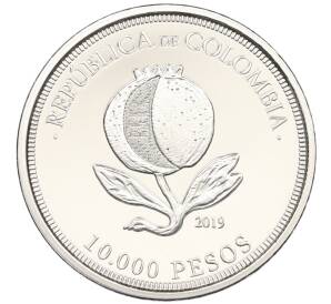 10000 песо 2019 года Колумбия «200 лет независимости» — Фото №2