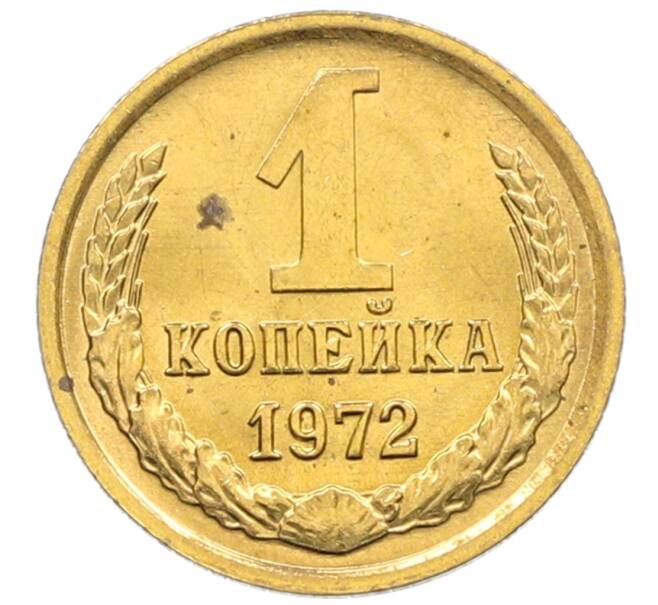 Монета 1 копейка 1972 года (Артикул: K8-0800) — Фото №1