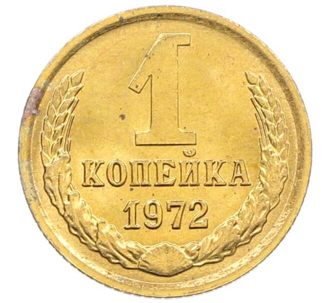 Монета 1 копейка 1972 года (Артикул: K8-0805) — Фото №1