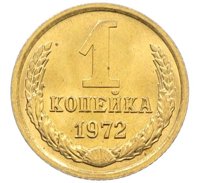 Монета 1 копейка 1972 года (Артикул: K8-0806) — Фото №1