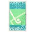 Почтовая марка 20+10 пфеннигов 1972 года Западная Германия (ФРГ) «Летние Олимпийские игры 1972 года B Мюнхене — Хоккей на траве» (Артикул: T11-34605) — Фото №1