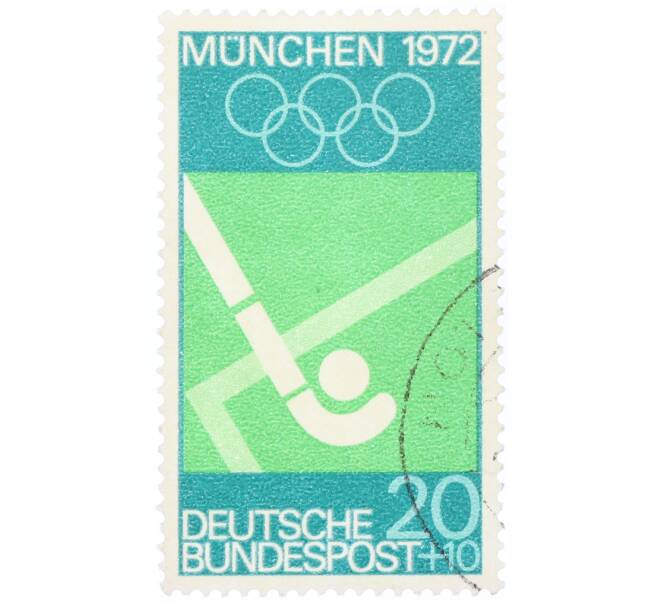 Почтовая марка 20+10 пфеннигов 1972 года Западная Германия (ФРГ) «Летние Олимпийские игры 1972 года B Мюнхене — Хоккей на траве» (Артикул: T11-34605) — Фото №1