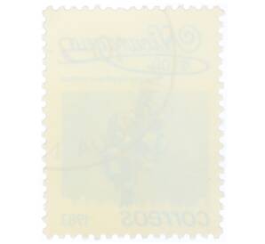 Почтовая марка 1 кордоба 1983 года Никарагуа «Стахитарфета индийская»