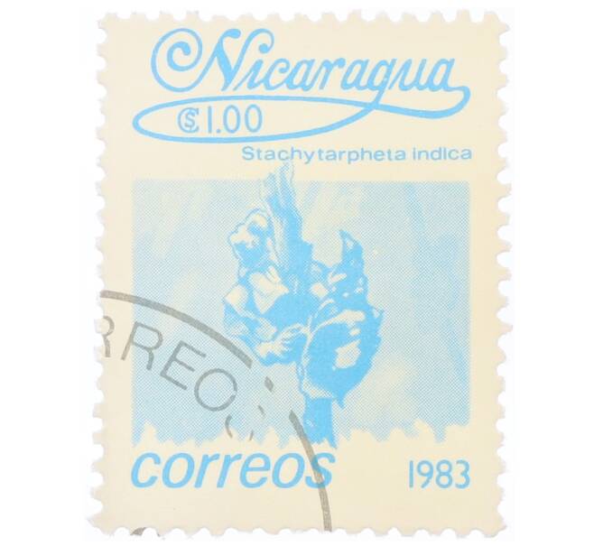Почтовая марка 1 кордоба 1983 года Никарагуа «Стахитарфета индийская» (Артикул: T11-34693) — Фото №1